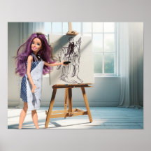 My charcoal drawing of a warrior.