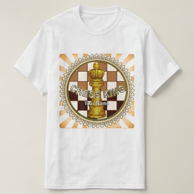 My Chess King T-Shirt (Design Front)