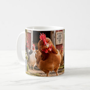 My Chicken Has Attitude Funny Chicken Mug