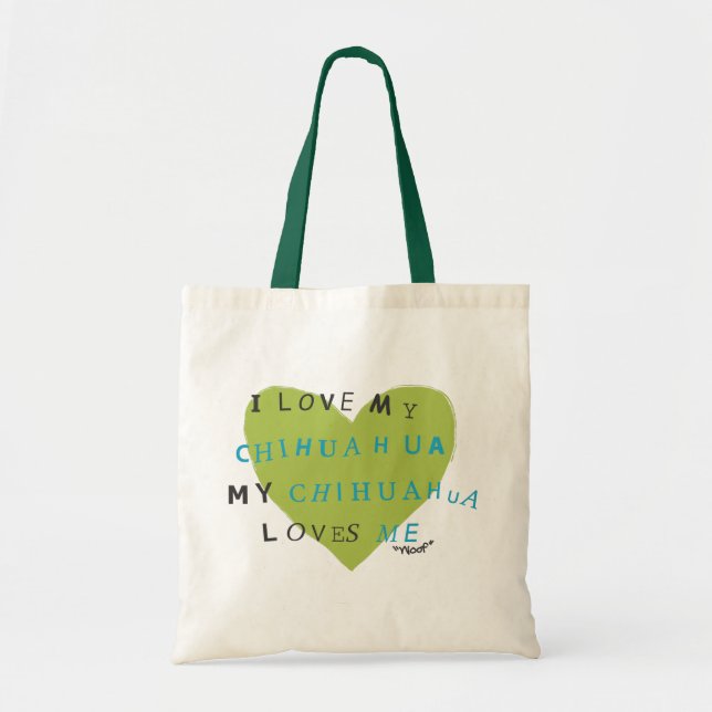 My Chihuahua Tote Bag (Front)