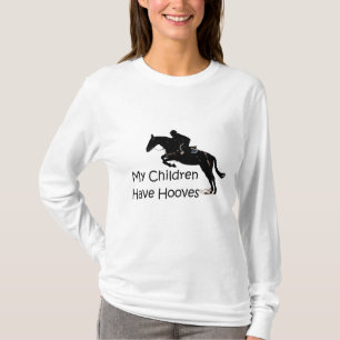 My Children Have Hooves Horse Long Sleeve T-Shirt