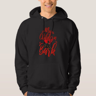 My Chldren Bark Funny Women Love Doberman Bread Lo Hoodie