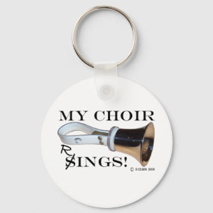 My Choir Rings Key Ring