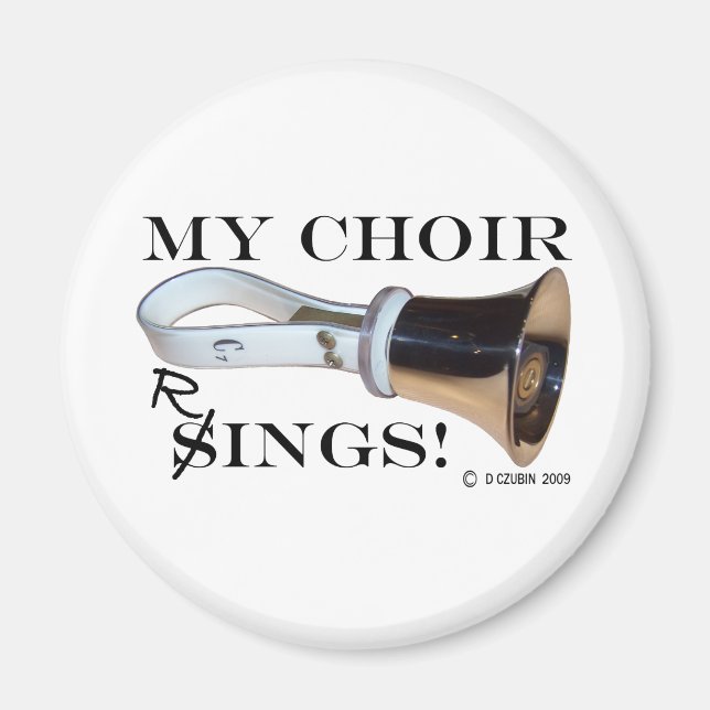 My Choir Rings Magnet (Front)