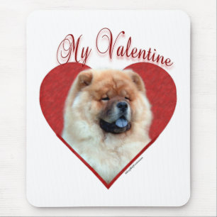 My Chow Chow Valentine Mouse Pad