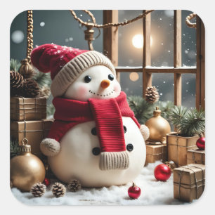 My Christmas Square Sticker