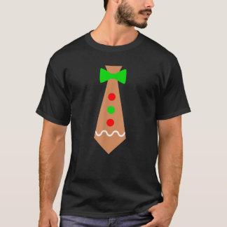 MY CHRISTMAS TIE Pajama Shirt Xmas Funny Gingerbre
