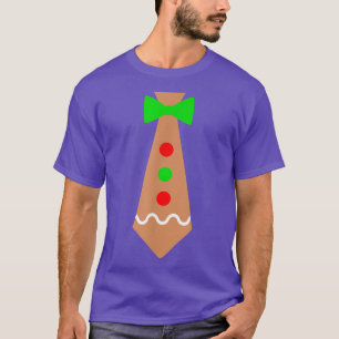 MY CHRISTMAS TIE Pajama Xmas Funny Gingerbread Ma T-Shirt