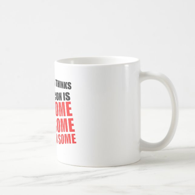 My church thinks this deacon is awesome coffee mug (Right)