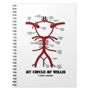 My Circle Of Willis (Anatomical) Spiral Notebook