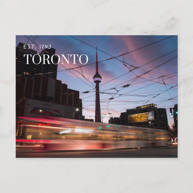 My City Est. 1793 Postcard (Front)