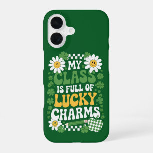 My Class Is Full Of Lucky Charms St Patrick's Day iPhone 16 Case