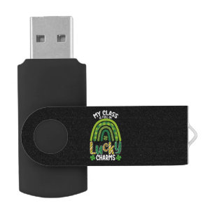 My Class Is Full Of Lucky Charms St Patrick's Day USB Flash Drive
