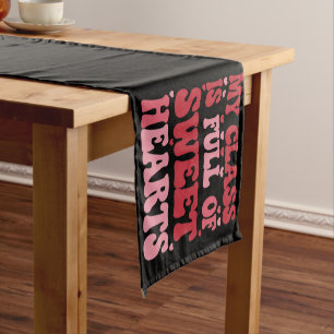My Class is Full of Sweethearts Valentine's Day Short Table Runner