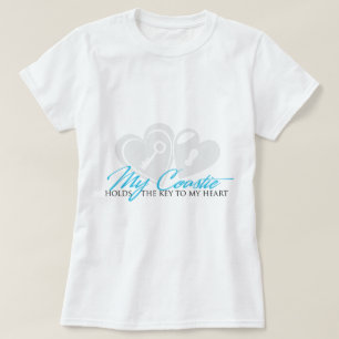 My coastie holds the key T-Shirt