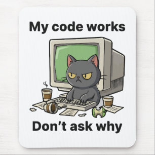 My code works Don't ask why Mouse Pad