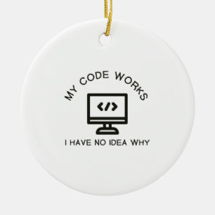 My Code Works I Have No Idea Why Ceramic Tree Decoration