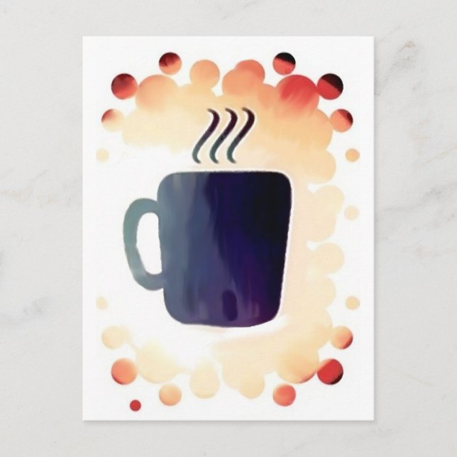 My Coffee Fix Postcard (Front)