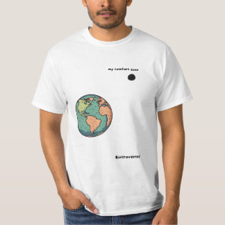 My comfort zone tee for men