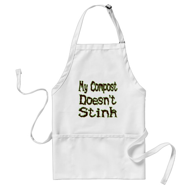 My Compost Doesn't Stink Funny Gardener Standard Apron (Front)