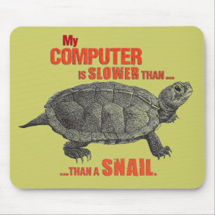 My Computer is Slower than... a Snail Mouse Pad