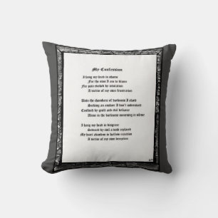 My Confession Cushion