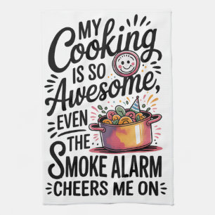 My Cooking is so Awesome Tea Towel
