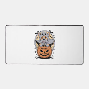 My Corgi is My Boo Halloween Desk Mat