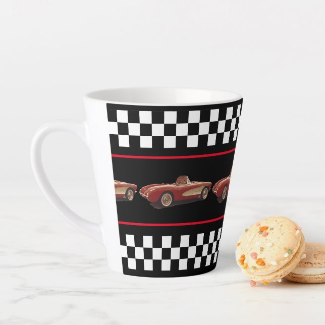 My Corvette Latte Mug (In Situ)