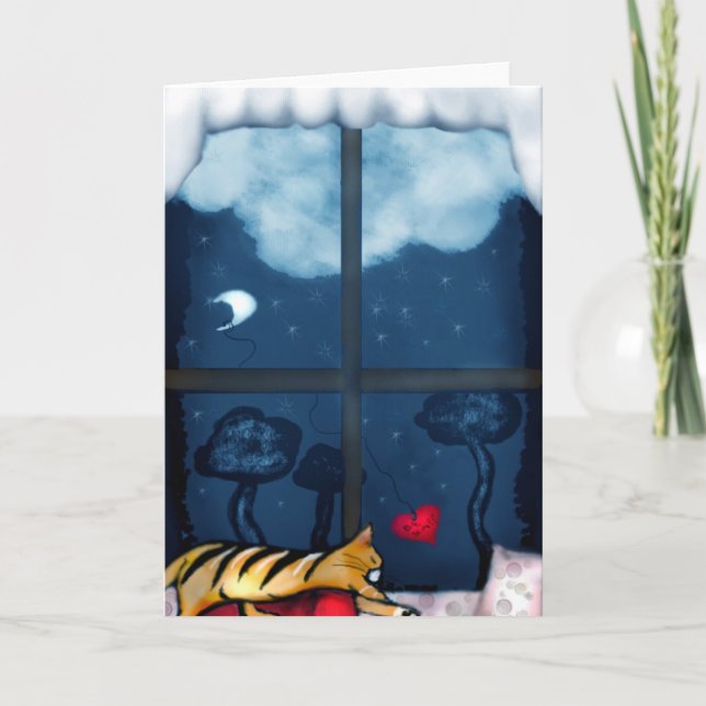 My cosy valentine holiday card (Front)