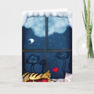 My cosy valentine holiday card