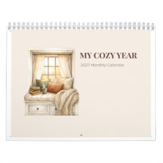 My Cosy Year - 2027 Monthly Calendar