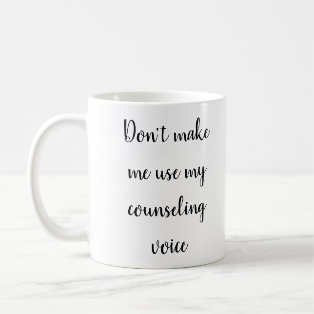 My Counseling Voice Coffee Mug (Left)