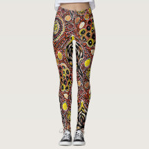 My Country by Belinda Golder designer Leggings