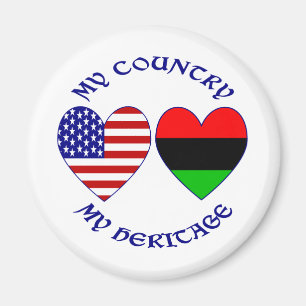 My Country My African-American Heritage Magnet