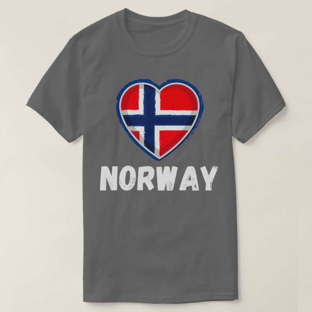 My Country My Love Norway T-Shirt (Design Front)