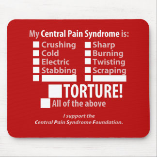 My CPS Symptom Checklist Mouse Pad