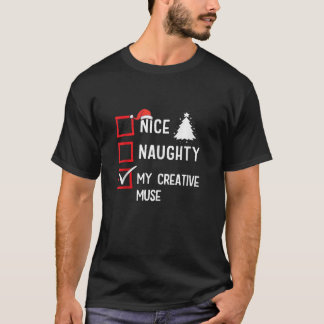 My Creative Muse Nice Naughty Christmas Tank Top