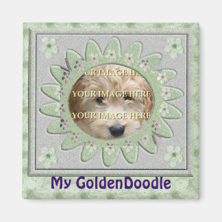 My Cute Dog Custom Personalised Photo Magnet