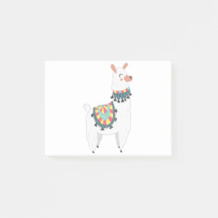 My Cute Llama Post-it Notes