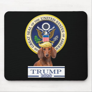 My Dachshund For Trump Mouse Pad
