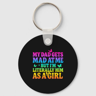 My Dad Gets Mad At Me But I’m Literally Him As A G Key Ring