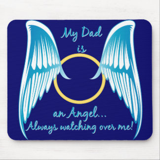 My Dad is an Angel Mouse Pad