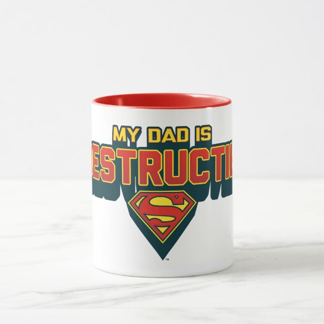 My Dad is Indestructible Mug (Center)