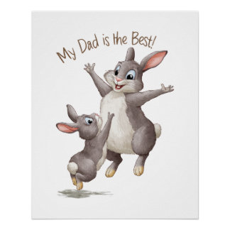 My Dad Is The Best Poster