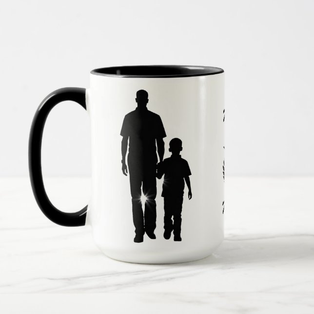 My Dad My Hero 15 oz Mug (Left)