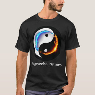 my dad my hero green wallpaper T-Shirt