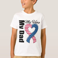 My Dad My Hero Patriotic USA Ribbon