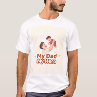 My dad my hero t-shirt design
