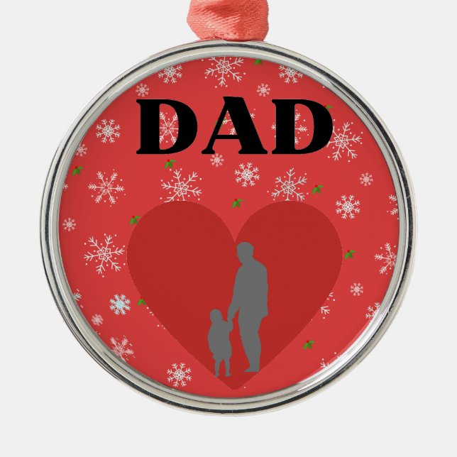 My Dad Ornament (Front)